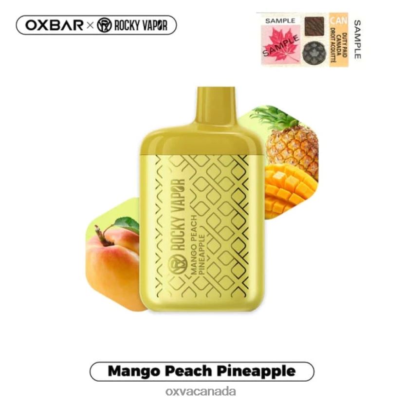 OXVA OXBAR 4500 MANGO PEACH PINEAPPLE 68086V32 - OXVA Ottawa