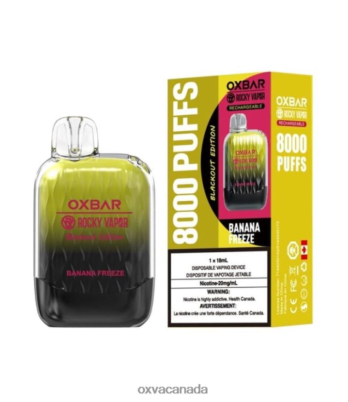 OXVA OXBAR G8000 BANANA FREEZE 68086V46 - OXVA Vape Price