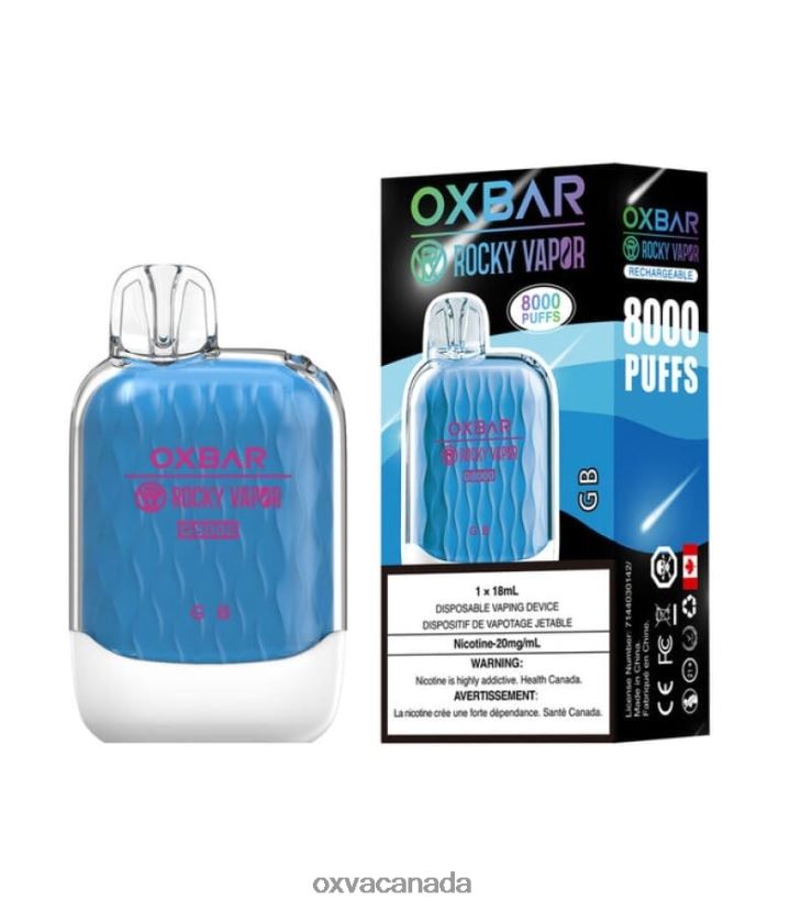 OXVA OXBAR G8000 GB 68086V47 - OXVA Vape Shop