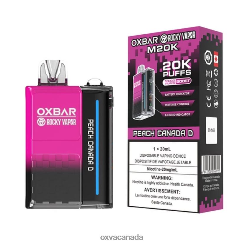 OXVA OXBAR M20K PEACH CANADA D 68086V6 - OXVA Vape Price