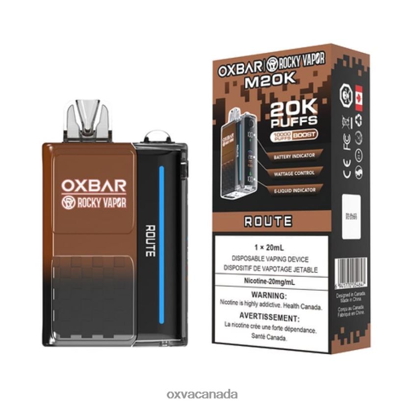 OXVA OXBAR M20K ROUTE 68086V5 - OXVA Vape Device