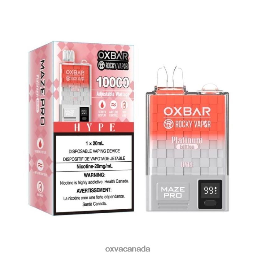 OXVA OXBAR MAZE PRO 10000 HYPE 68086V17 - OXVA Vape Shop