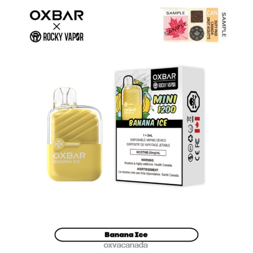 OXVA OXBAR MINI 1200 BANANA ICE 68086V23 - OXVA Toronto