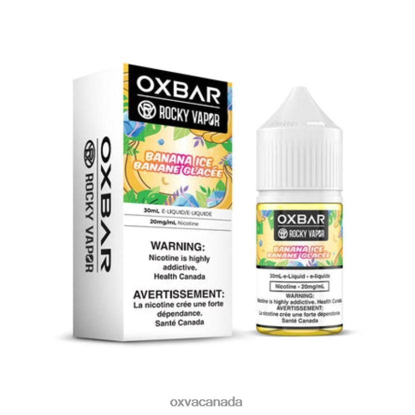 OXVA OXBAR BANANA ICE 68086V55 - OXVA Vape Device 30ML SALT NIC