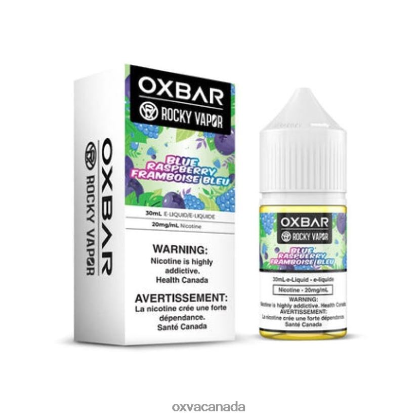 OXVA OXBAR BLUE RASPBERRY 68086V61 - OXVA Vape Canada 30ML SALT NIC