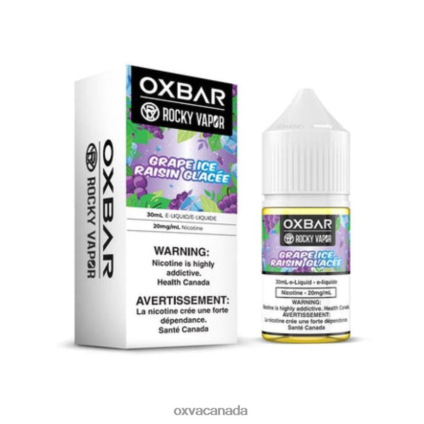 OXVA OXBAR GRAPE ICE 68086V56 - OXVA Vape Price 30ML SALT NIC