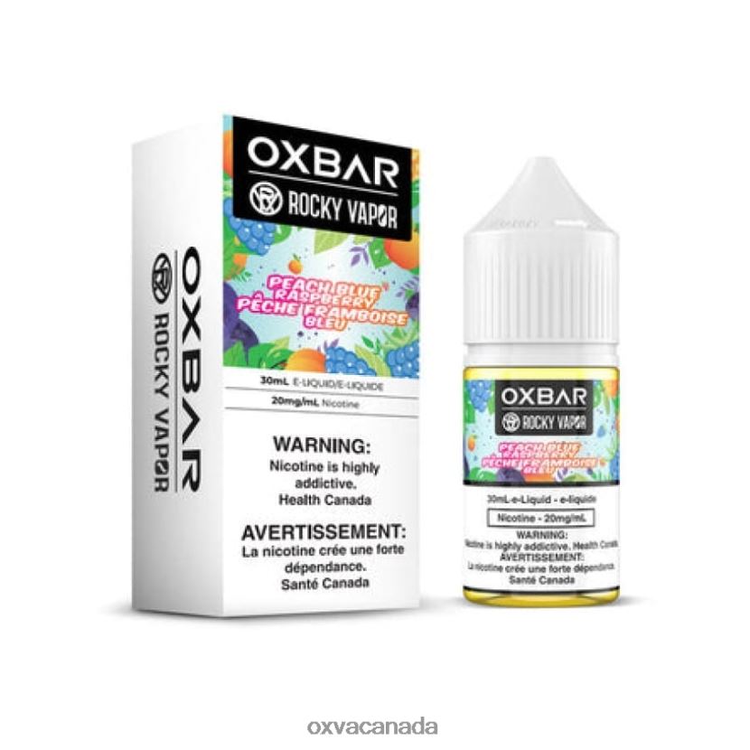 OXVA OXBAR PEACH BLUE RASPBERRY 68086V62 - OXVA Ottawa 30ML SALT NIC