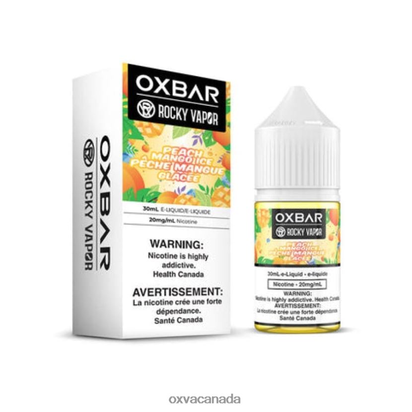 OXVA OXBAR PEACH MANGO ICE 68086V58 - OXVA Best Vape 30ML SALT NIC