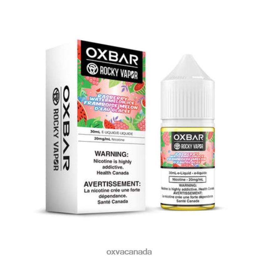 OXVA OXBAR RASPBERRY WATERMELON ICE 68086V59 - OXVA Review 30ML SALT NIC