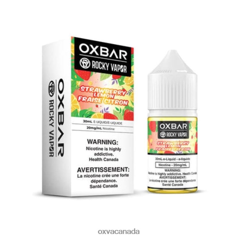 OXVA OXBAR STRAWBERRY LEMON 68086V52 - OXVA Ottawa 30ML SALT NIC