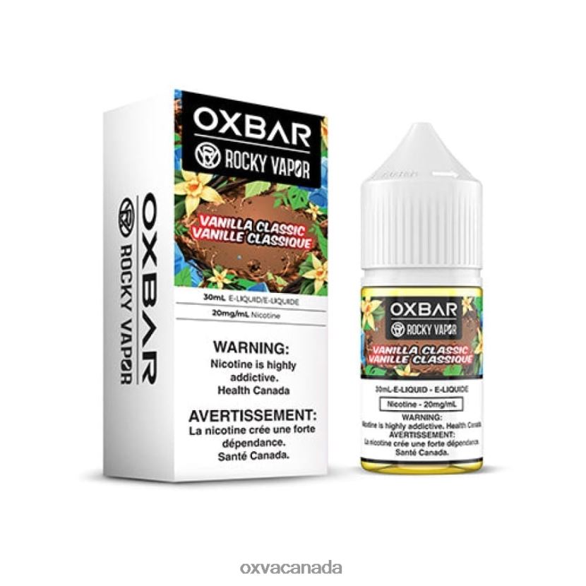 OXVA OXBAR VANILLA CLASSIC 68086V50 - OXVA Canada 30ML SALT NIC