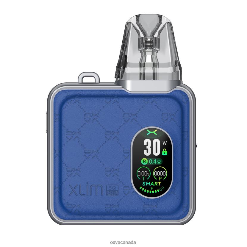 OXVA XLIM SQ PRO BLUE LEATHER 68086V87 - OXVA Vape Shop KIT